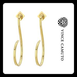 Vince Camuto Linear Hoop Earrings